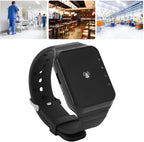 Wireless Calling System, 1 Watch Receiver and 1 Transmitter, Water Pager, 998 Channels, Rechargeable, Portable Call