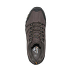 Men's Low Top Waterproof Hiking Shoes,Brown/Black/Tan,6.5