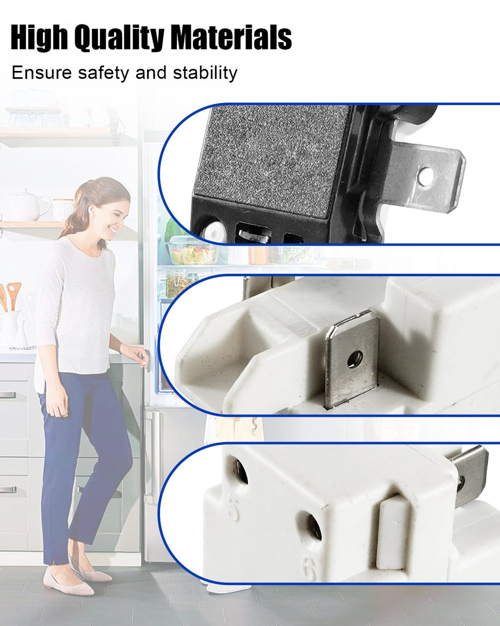 LPC314A-01 3-Pin PTC Refrigerator Start Relay&Overload Protector