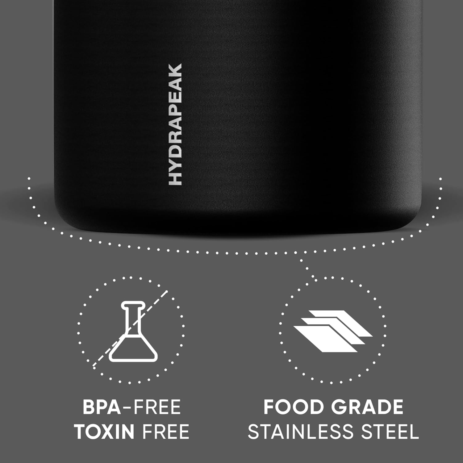 18oz Stainless Steel Vacuum Insulated Food Jar for Hot Food and Cold Food, Wide Mouth Leak-Proof Soup Jar for Adults
