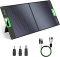 100W Portable Solar Panel for Power Station Generator, Waterproof Foldable | 20V Solar Cell Solar Charger with