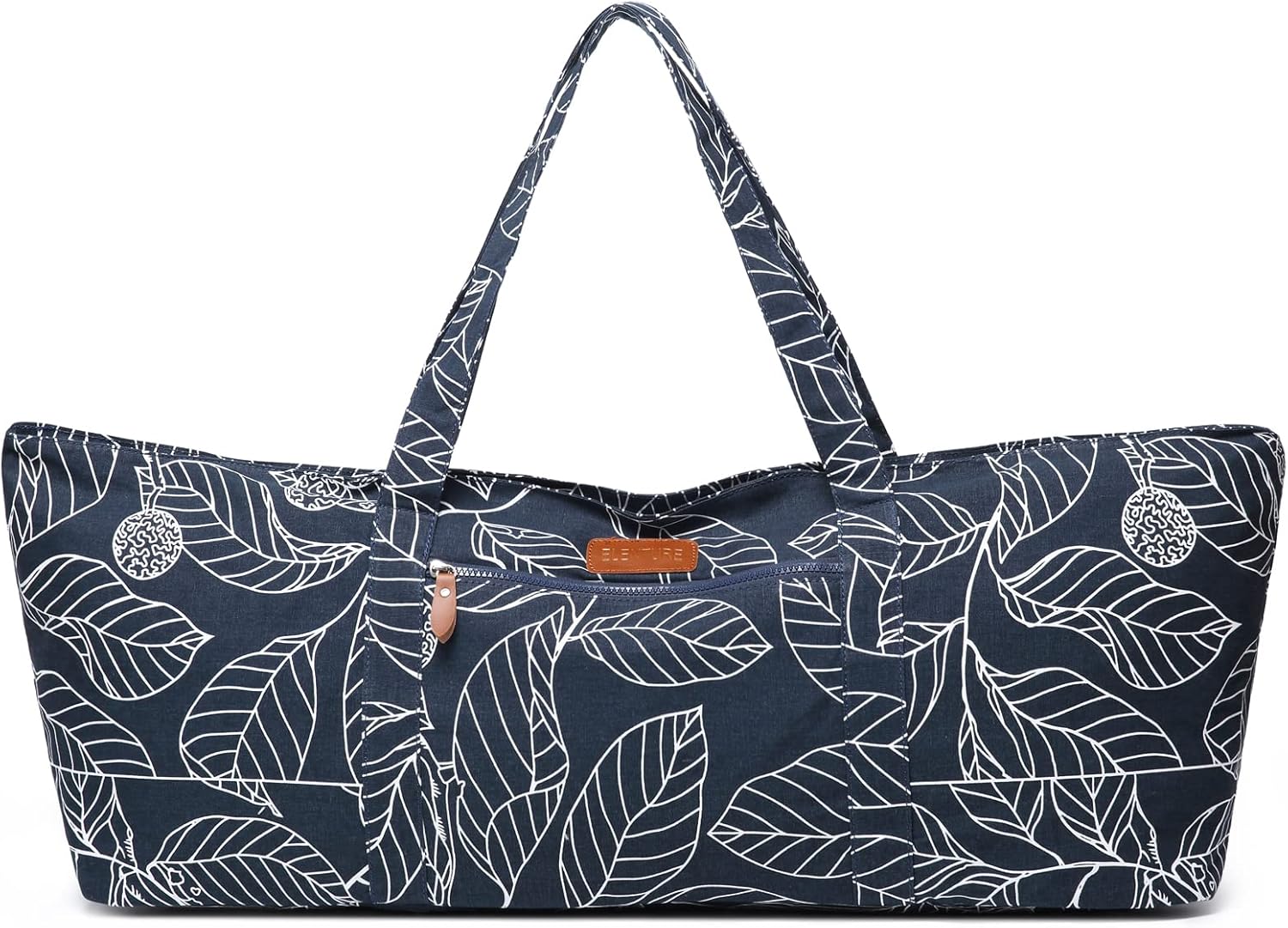 Large Yoga Mat Bag for Women Men, Travel Gym Bag for Pilates Office Beach Workout, Yoga Mat Tote Carrier with Mat