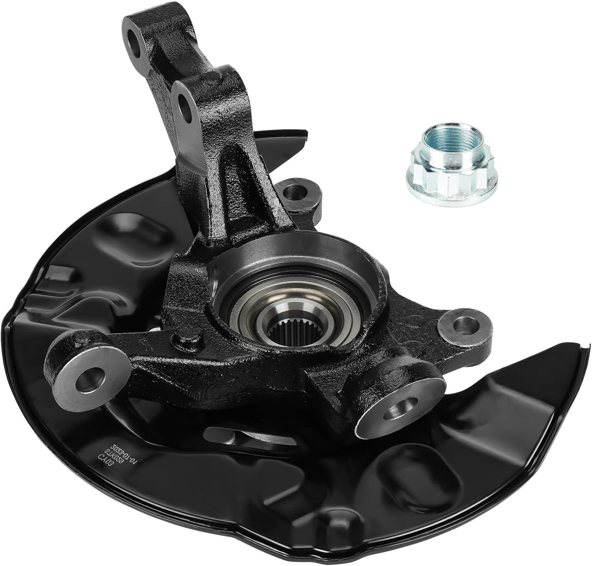 New Front Left Steering Knuckle & Wheel Bearing Hub Assembly