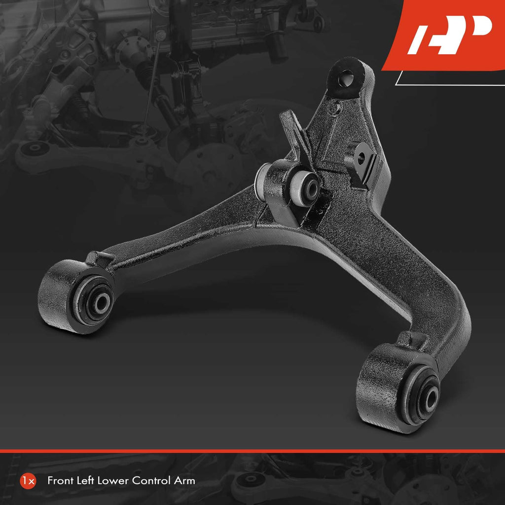 A-Premium Front Left Lower Control Arm, with Bushing, Compatible with Jeep