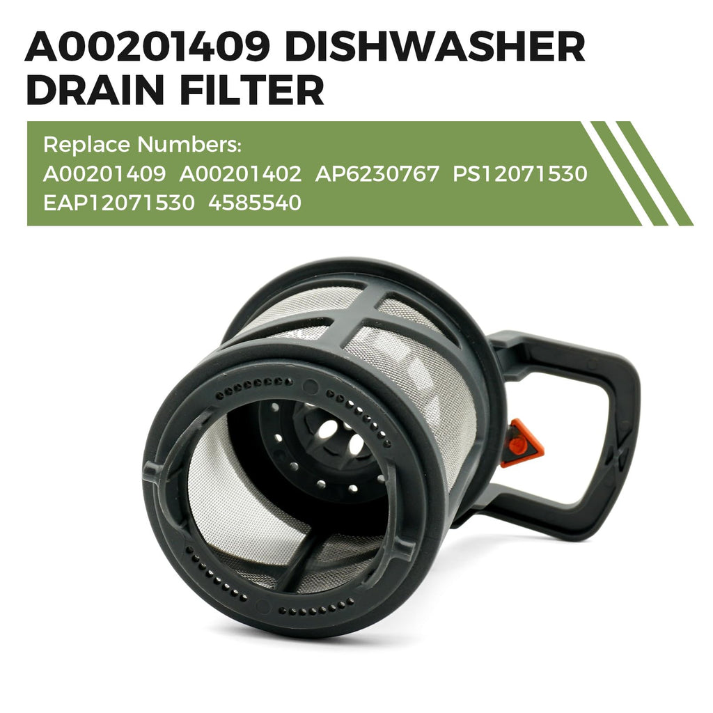 A00201409 Drain Filter for Frigidaire Electrolux Gibson Crosley Kenmore