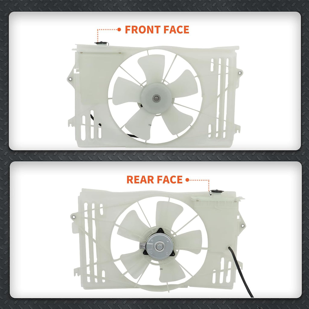 labwork Radiator Cooling Fan Replacement for 2003-2008 Toyota Corolla Matrix 2003-2004 Pontiac Vibe 1.8L 620-546