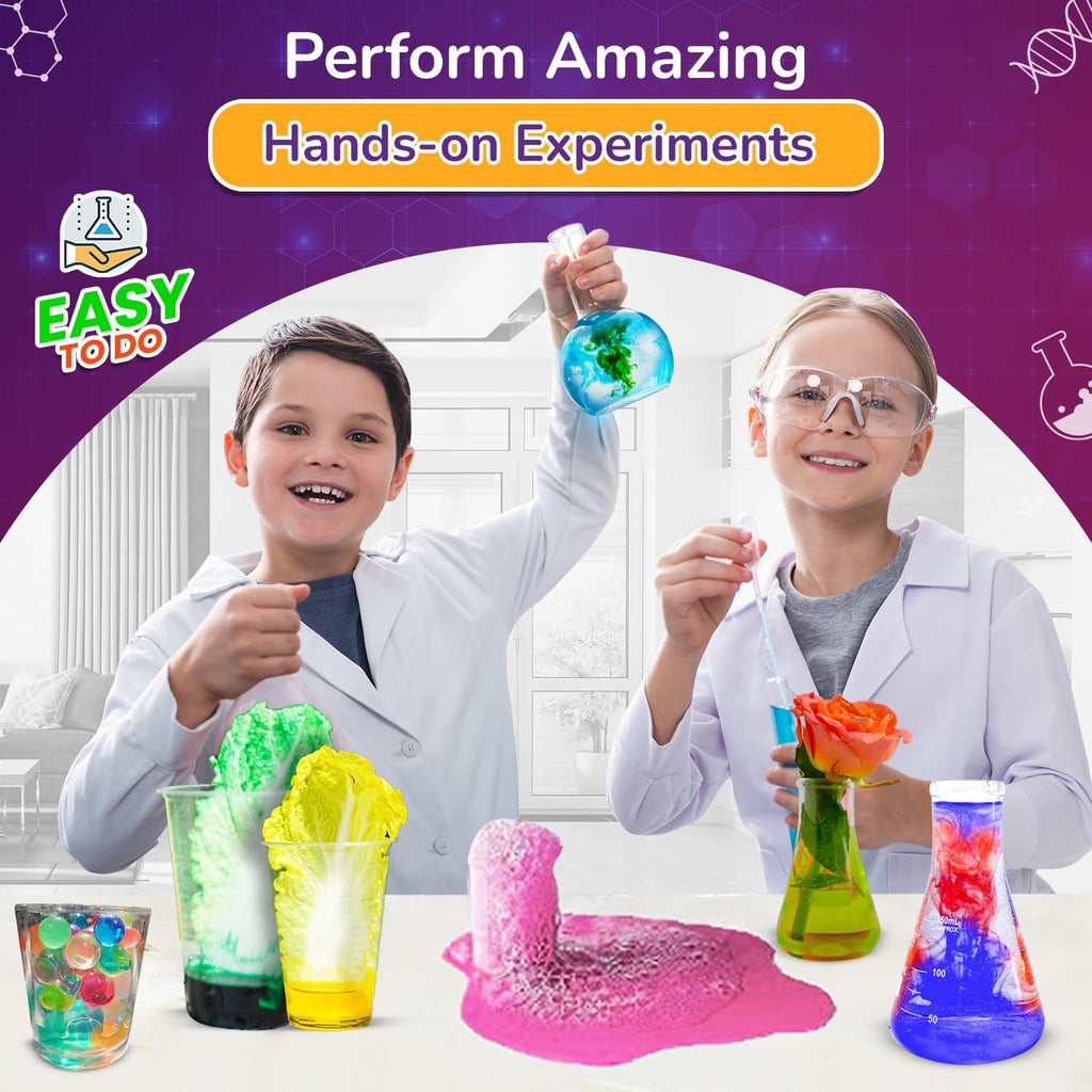 Legendary Mega 150 Science Experiment Kit for Kids, Smart Birthday Gifts, Educational Science Experiments for Boys &