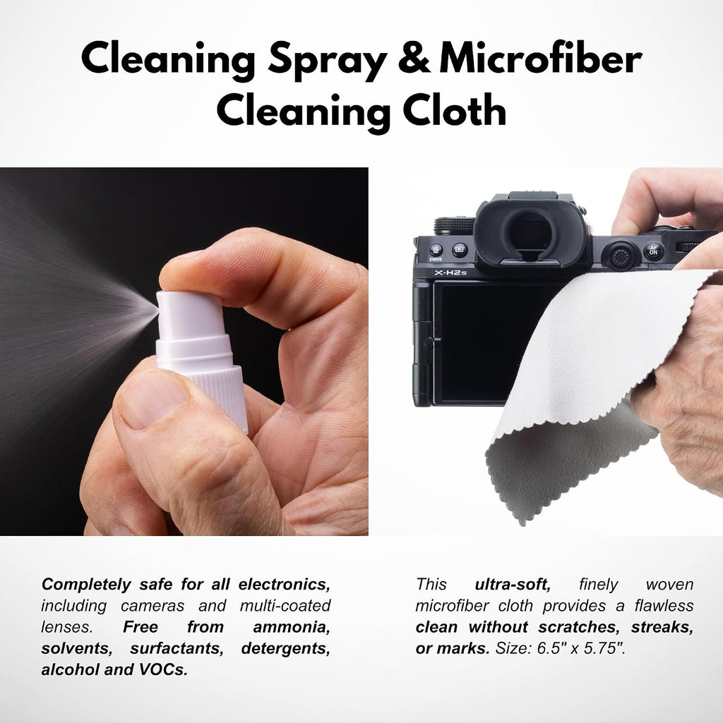 Professional 19 in 1 Camera Cleaning Kit, Camera Lens Cleaning Kit with Lens Pen, Air/Dust Blower, Microfiber Lens