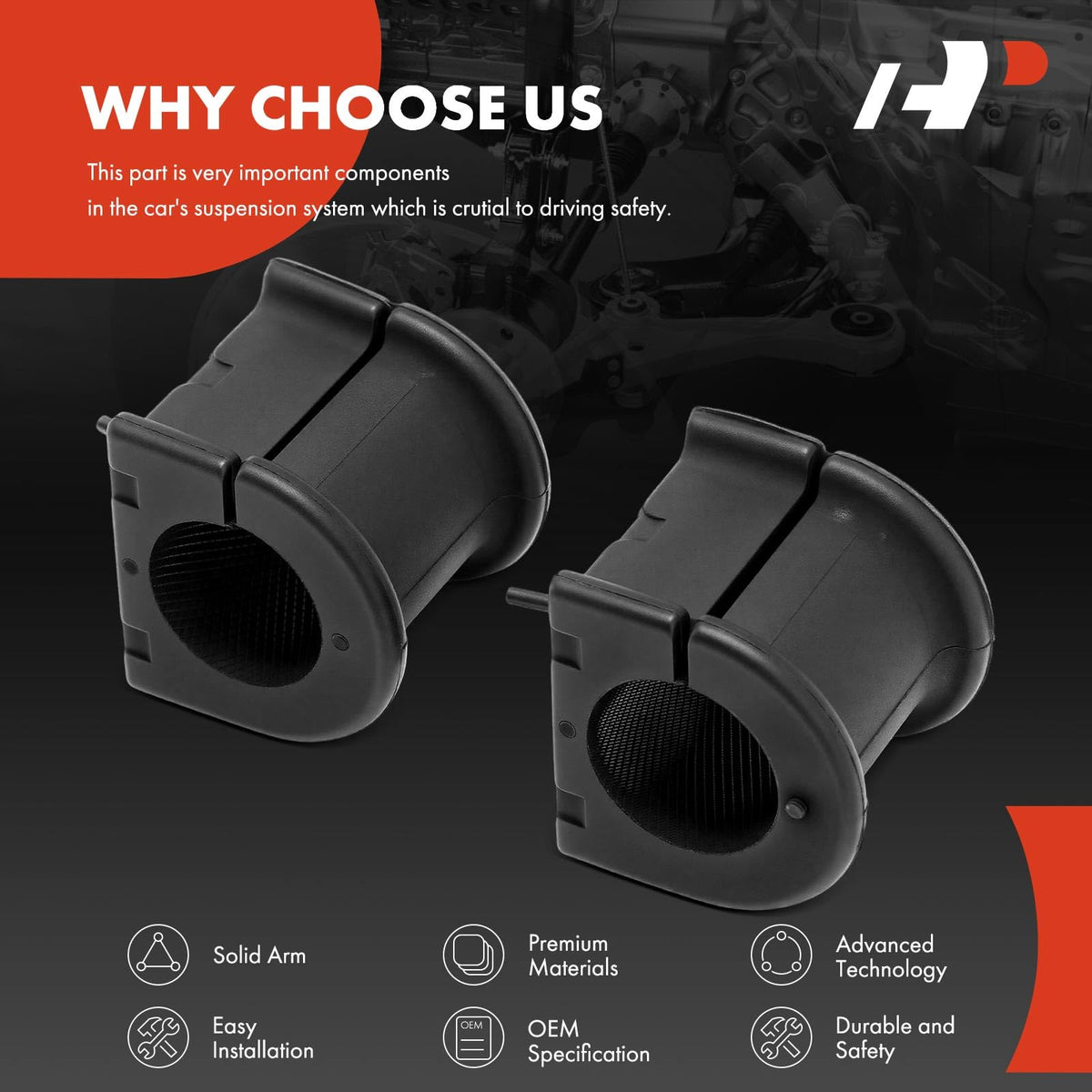 Front To Frame Stabilizer Bar Bushing Sway Bar Bushing