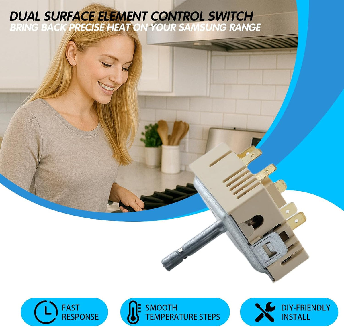NE59M4320SW NE59T4321SW NE59T4321SB Range Dual Surface Element Switch