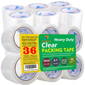 Heavy Duty Packing Tape, 1.88" x65 Yds, 36 Rolls,2.7 Mils