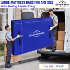 Mattress Bags for Moving, Extra Thick Waterproof Mattress Cover, Full Size