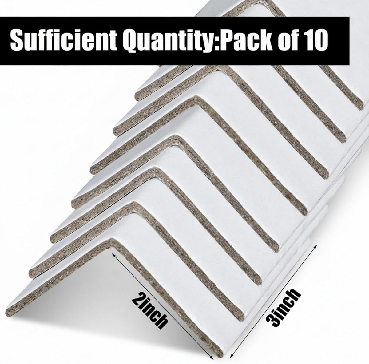 10 Pcs Packing Cardboard Edge Protectors, Edge Protectors Wrapping