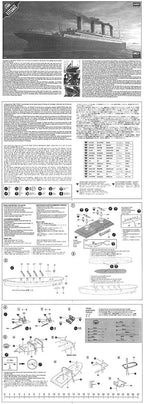 Scale Model : Battle Ships & Aircraft Carrier Kits (1/400 R.M.S Titanic MCP)