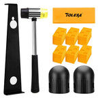Laminate Wood Flooring Installation Kit Vinyl Flooring Tools with 30 Spacers, Heavy Duty Pull Bar, Durable Solid