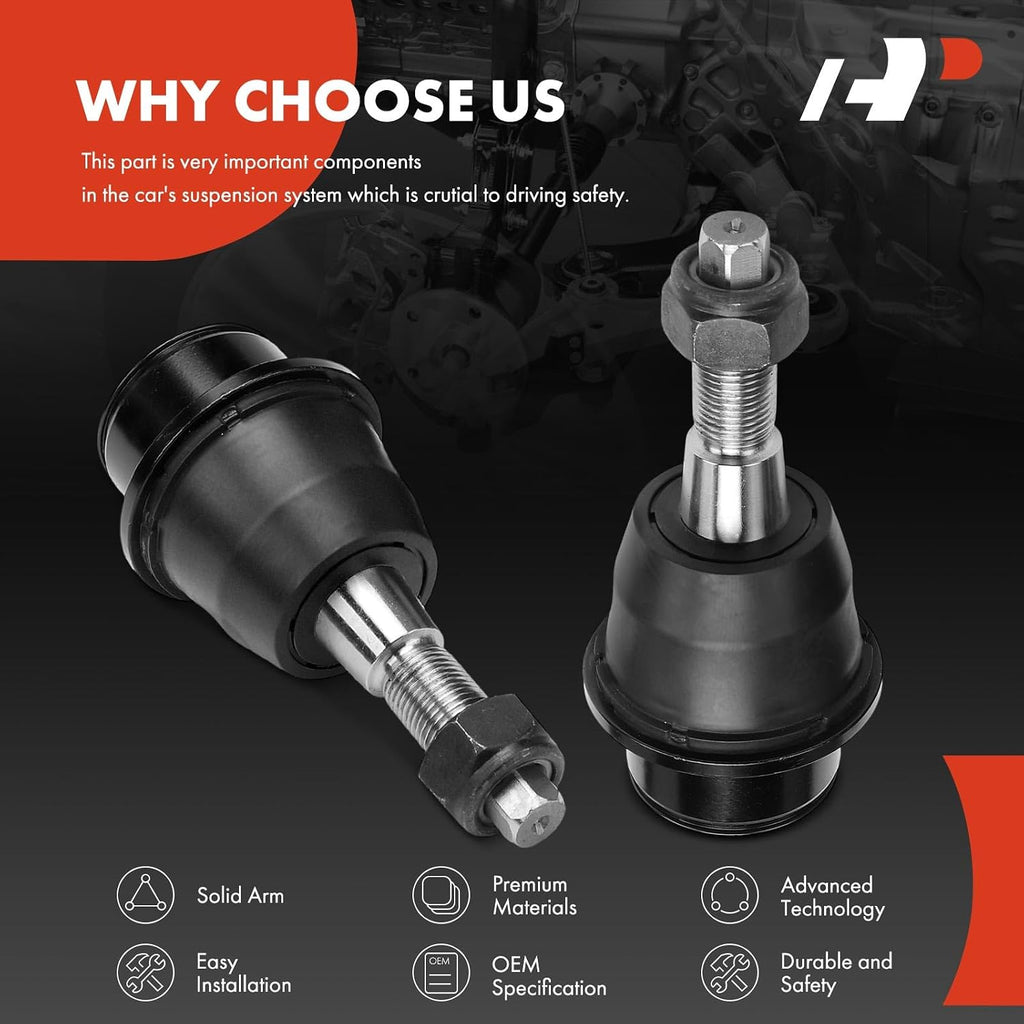 A-Premium Front Lower Ball Joint - Forge Steel, Compatible with Ram & Dodge