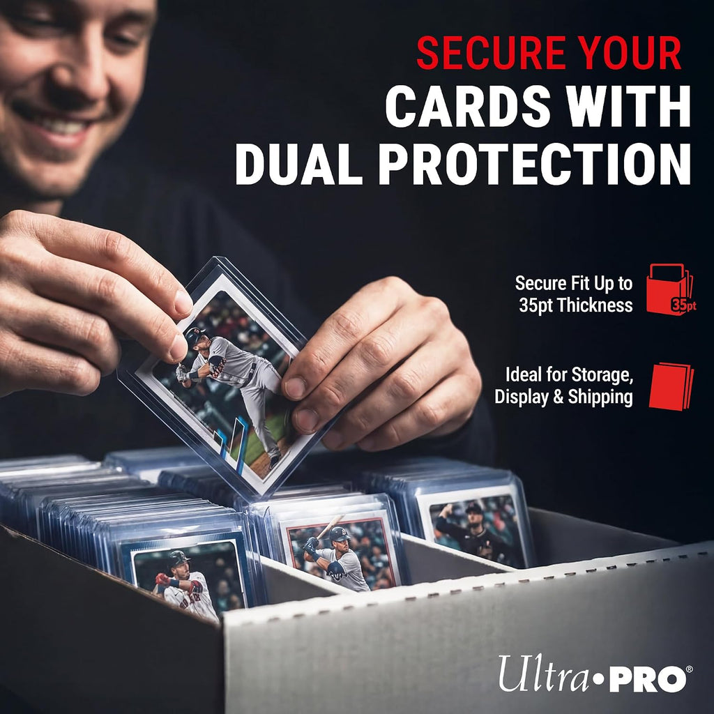 3" x 4" Clear Regular Toploaders & Card Sleeves Bundle, 100 Pack | Soft Protective Sleeves, Rigid Plastic Holders