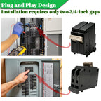 2100 100 A 2 Pole Plug-On Circuit Breaker, Type 3/4-In Molded Case Breaker
