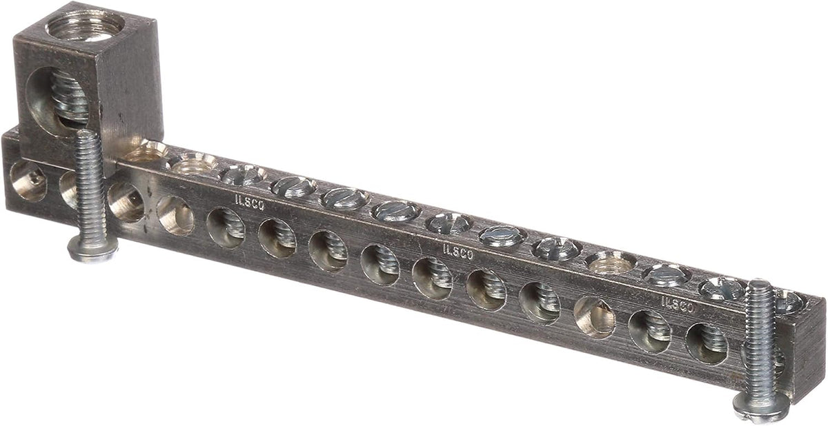 SIEMENS ECGB101 Ground Bar Kit with 10 Terminal Positions and a Ground Lug