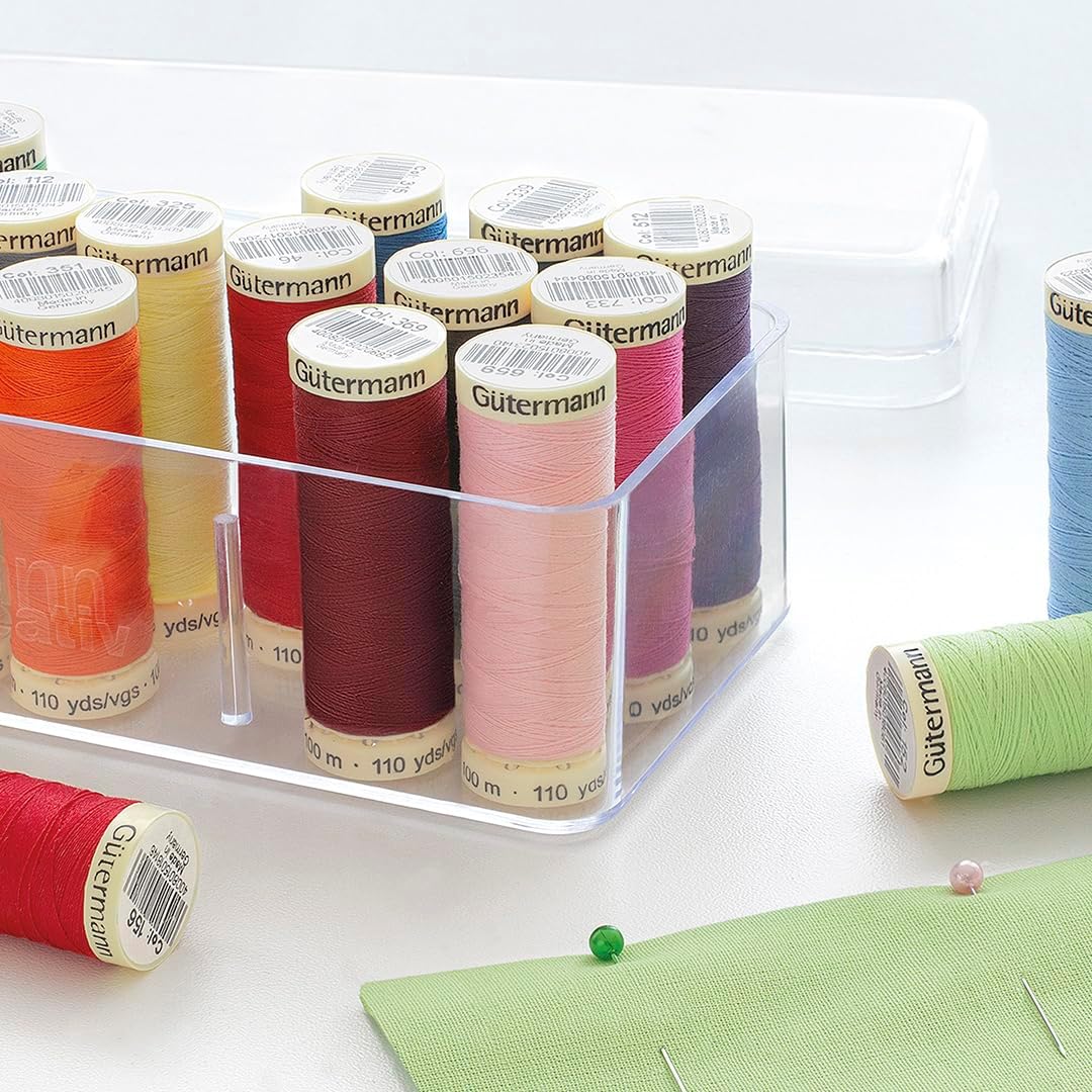 Gutermann Spool Box 26 Cotton Thread Set, Assorted Colors (6818670)