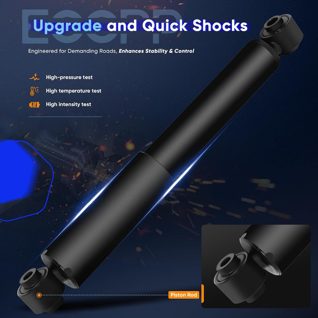 Shocks Struts, ECCPP Rear Shocks Absorbers for Chevy Cobalt 2005-2010