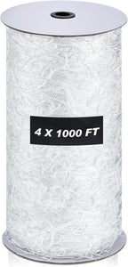 4 x 1000 ft Trellis Netting Roll Heavy Duty Nylon Garden Trellis Netting with 6 Inch Mesh Soft Plant Support Net for