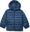 Boys and Toddlers' Lightweight Water-Resistant Packable Hooded Insulated Puffer Jacket