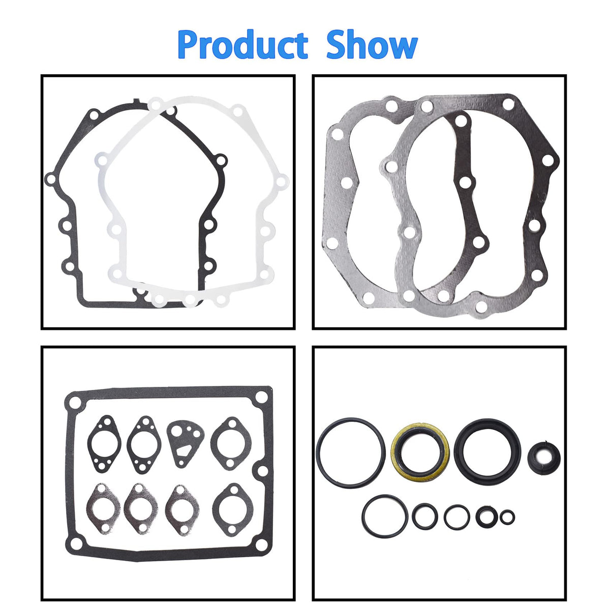 labwork 394501 Engine Gasket Set Replacement for Briggs Stratton 495868