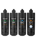 Waterdrop 2PPGCCT Replacement Filter for TSA & TSB, 1-Year Replacement Pack