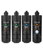 Waterdrop 2PPGCCT Replacement Filter for TSA & TSB, 1-Year Replacement Pack