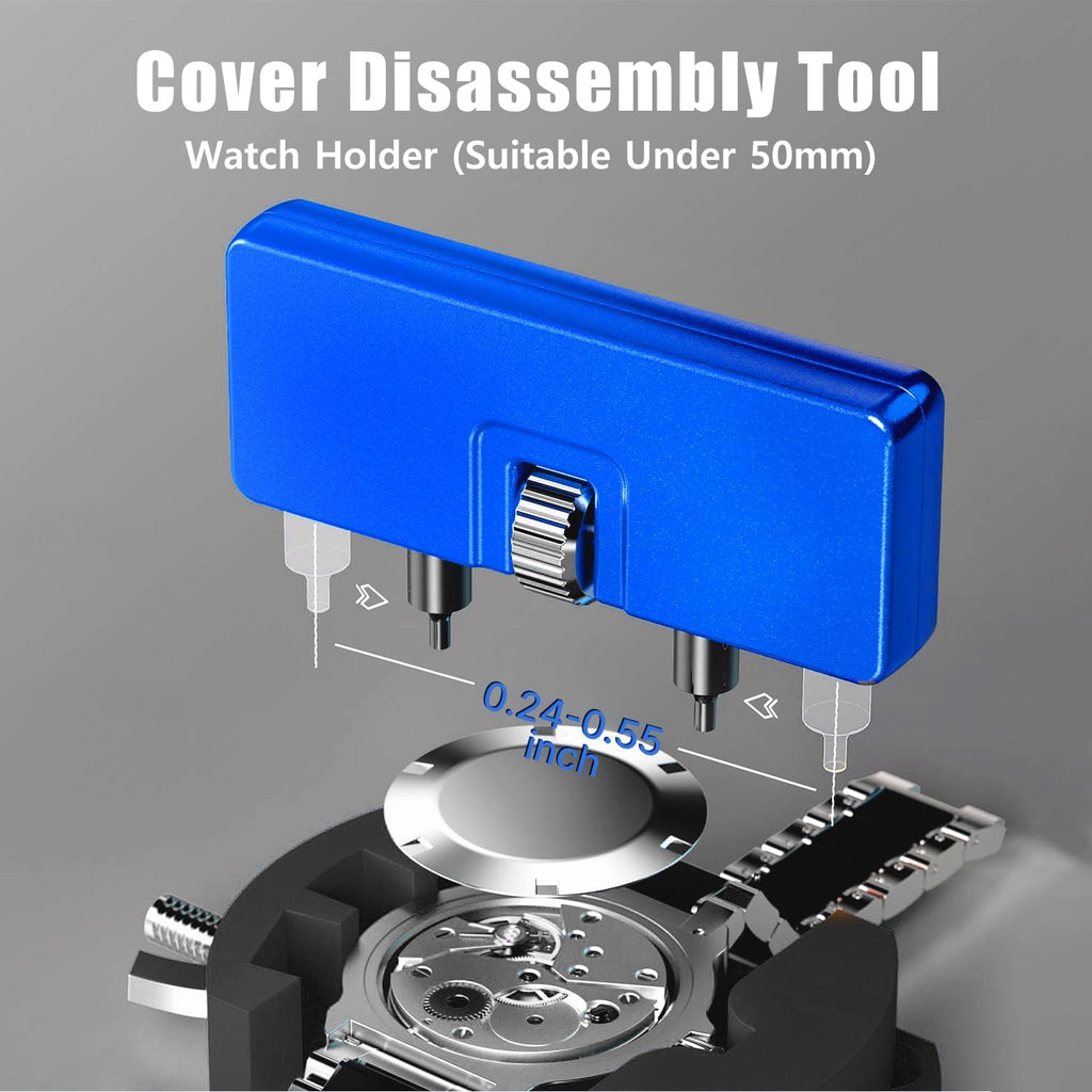 Watch Battery Replacement Kit: Professional Watch Repair Tools Set | Complete Watch Back Remover & Case Opener Tools