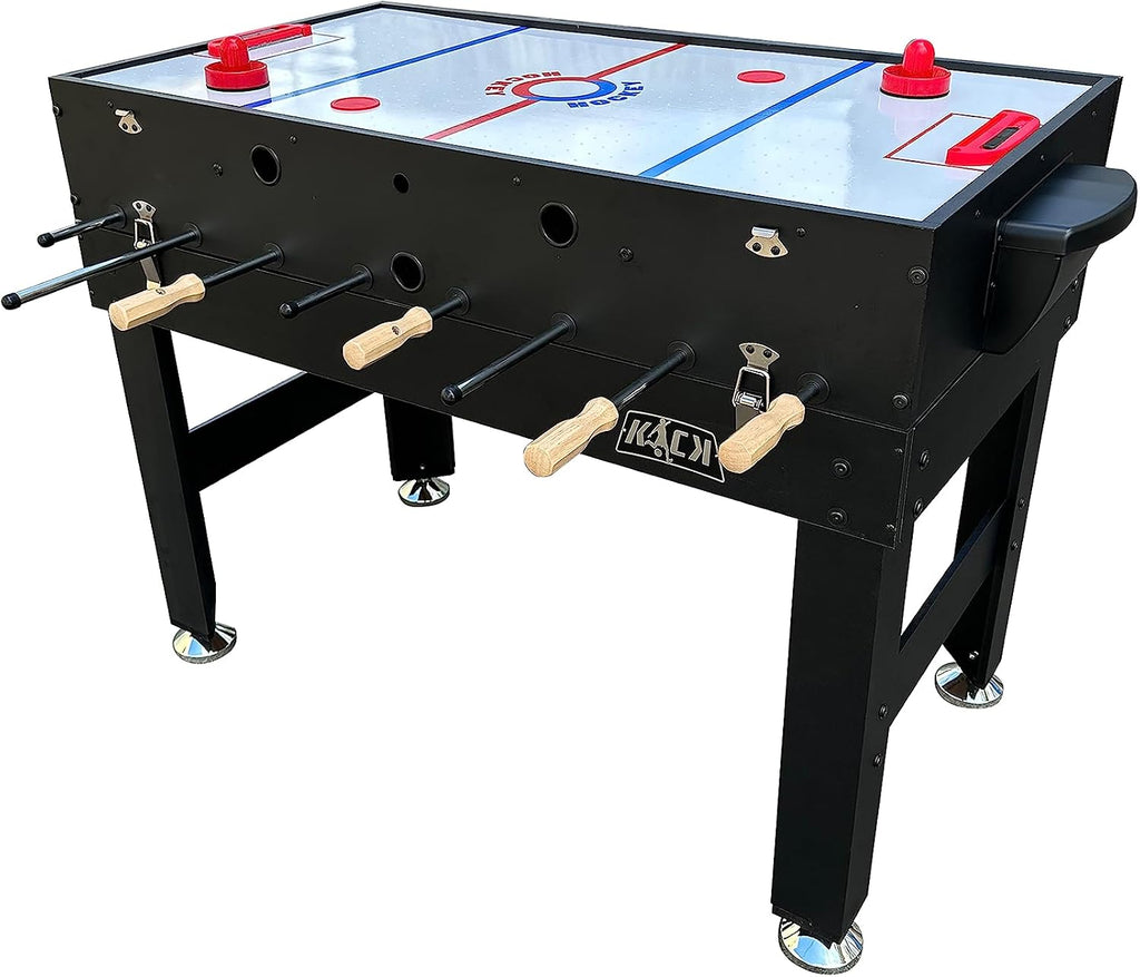 Trio 48″ 3-in-1 Multi Game Table - Foosball, Billiards/Pool & Air-Hockey