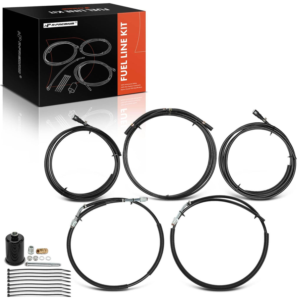 A-Premium Fuel line Kit Compatible with Chevrolet, GMC