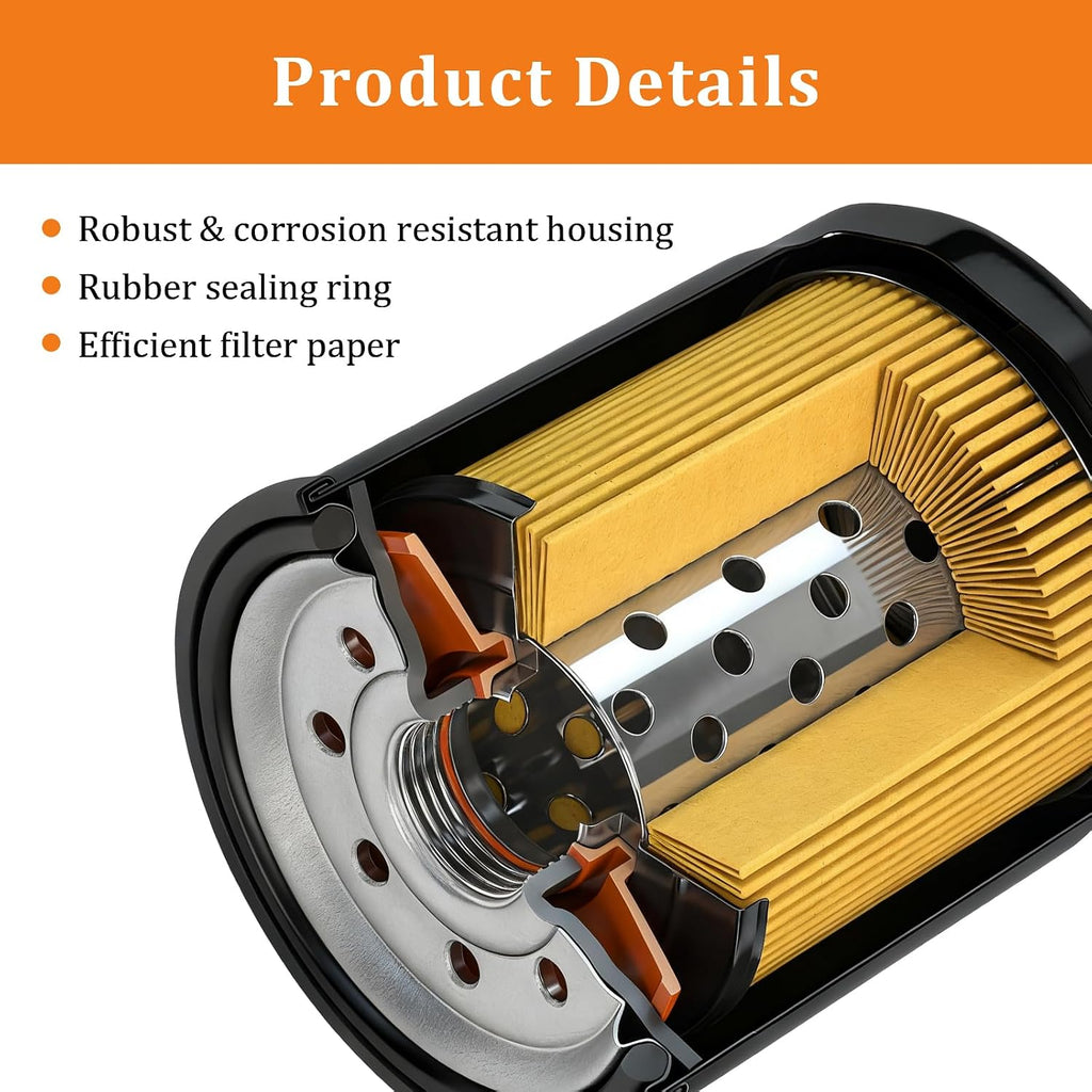 136-7848 120-4276 Oil Filter Fits for Toro V-Twin Engine