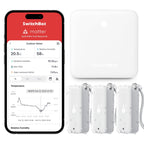 Bluetooth Hygrometer Thermometer, IP65 Indoor Outdoor Humidity Sensor with Remote App Control, Room Temperature