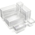 Clear Acrylic Drawer Organizer Tray 5 Size Junk Small Storage Container Bin