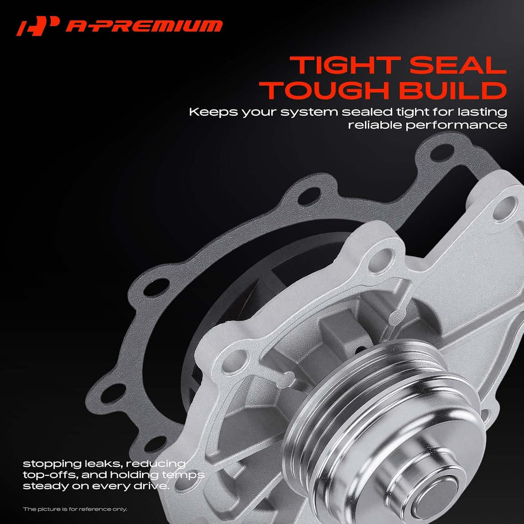 A-Premium Engine Water Pump (3.0L) Compatible with Ford, Mazda, Mercury