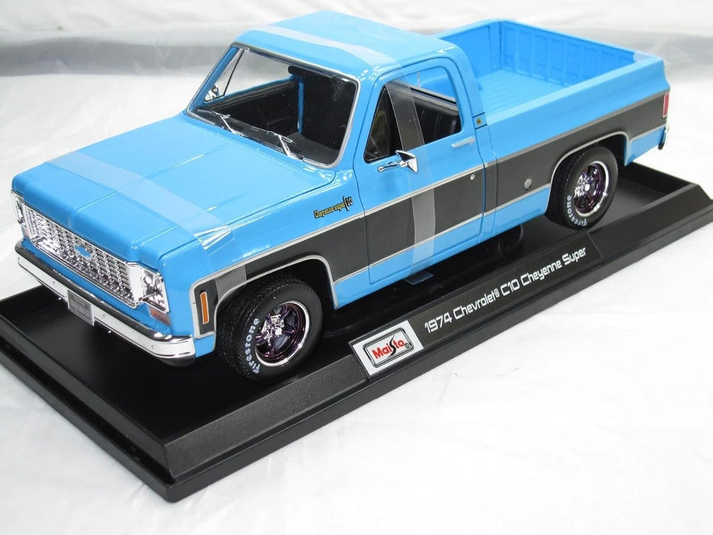 Special Edition 1/18 Scale Die Cast Metal, 1974 Chevy C10 Cheyenne Super