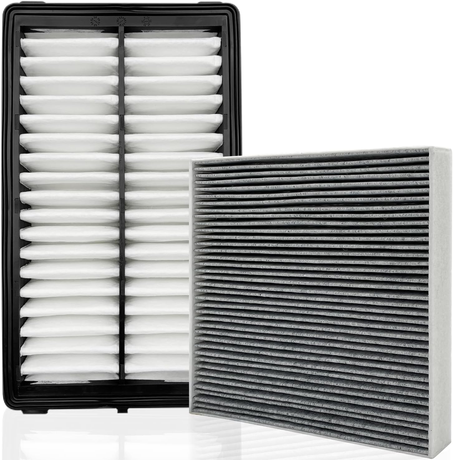 Not for hybrid, Cabin and Engine Air Filter Fits for 2022-2025 2026 Tucson, Santa Cruz, 2021-2026 Santa Fe, K5