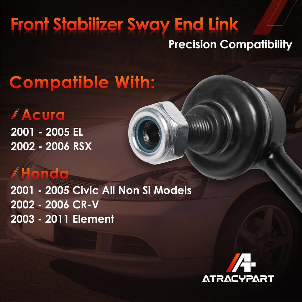 Sway Bar Links 2pcs, Fit For 01-05 Honda Civic, 02-06 CR-V, 03-11 Element