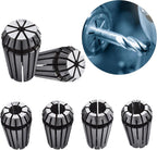 ER-16 Spring Collet Set 12 PCS 1/32-3/8 for CNC Super Precision Milling Lathe Tool Workholding Engraving