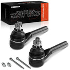 A-Premium 2 x Front Outer Tie Rod Ends, Compatible with Ford & Lincoln
