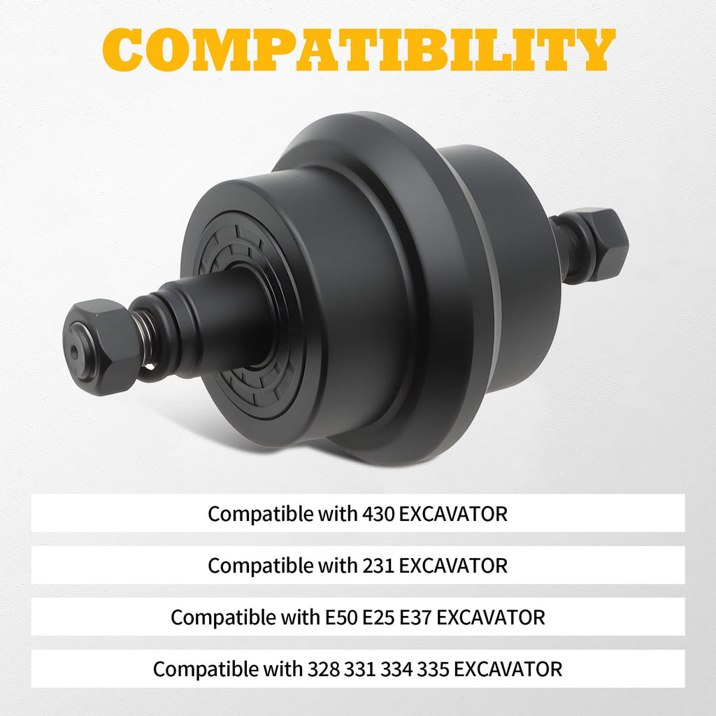 Jecoupoon Bottom Roller Compatible with Mini Excavator 331 335 430