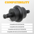 Jecoupoon Bottom Roller Compatible with Mini Excavator 331 335 430