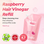 Raspberry Hair Vinegar Refill for Scalp Clarifying & Shine