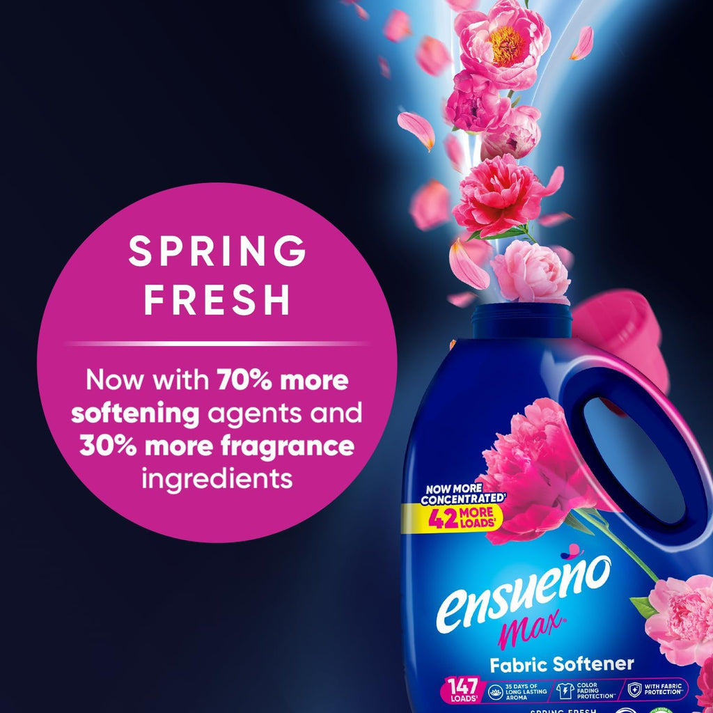 Max Liquid Fabric Softener - 125 fl oz