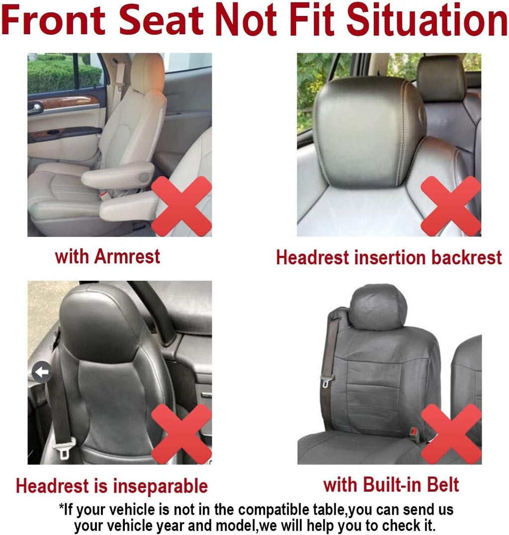 Car Seat Covers Front Set Breathable Mesh Seat Protector Fabric Polyester Cover Easy Installation SUV CAR Woman Lady