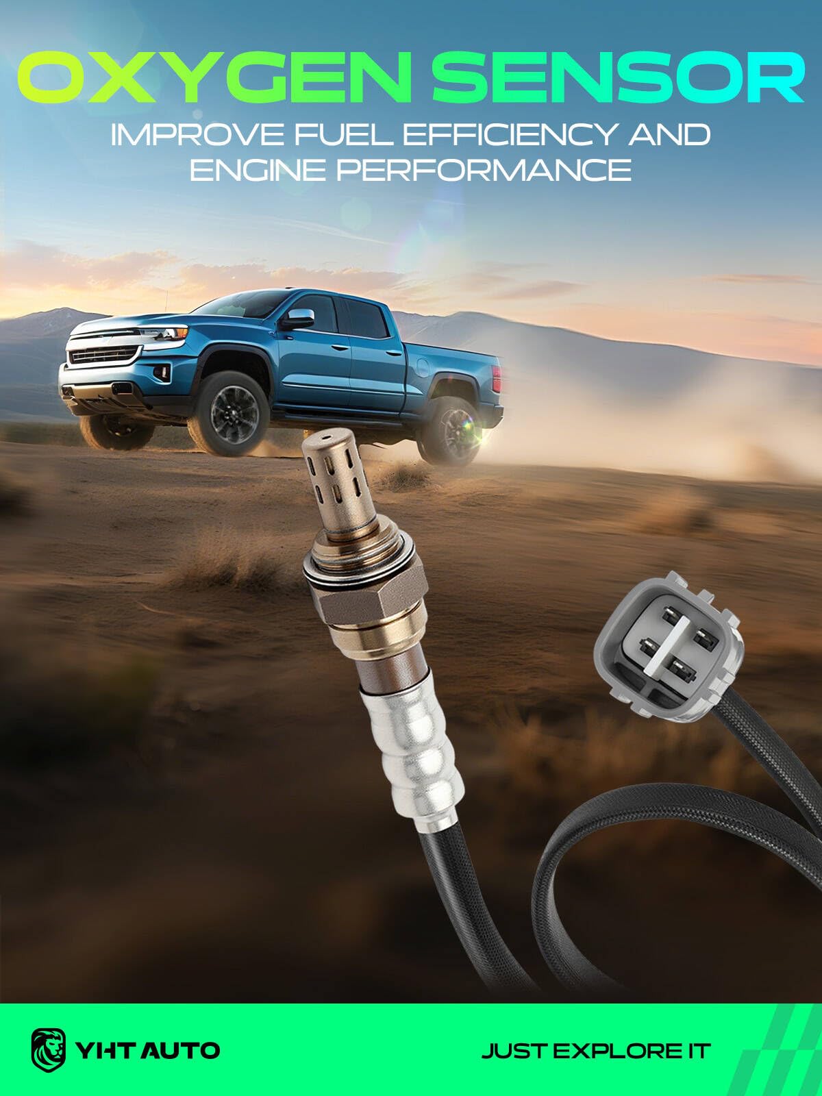 YHTAUTO Downstream O2 Oxygen Sensor for Subaru