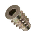 E-Z LOK Thread Insert for Soft Wood, Hex Flanged, 10-32, 20mm, 25 ct