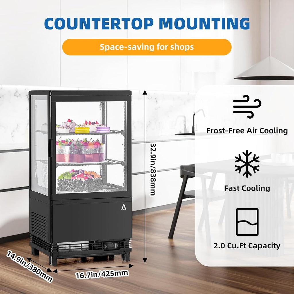 2.1 Cu.Ft. Commercial Bakery Display Refrigerator